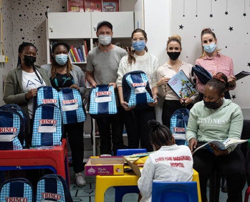 Think Digital Academy and The Doodle Foundation donated and read books to children in hospital in celebration of World Book Day.