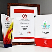 Think Digital Academy walked away with the honors for excelling in all fields of online schooling, making it South Africa’s virtual school of the year.