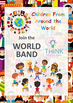 Children From Around the World - Musical instruments