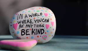 The effect of kindness The ripple effect of kindness in our online schooling community.
